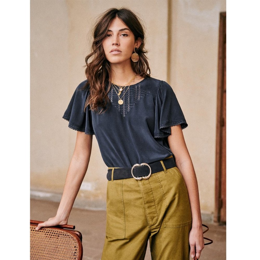Sezane Matty Blouse
